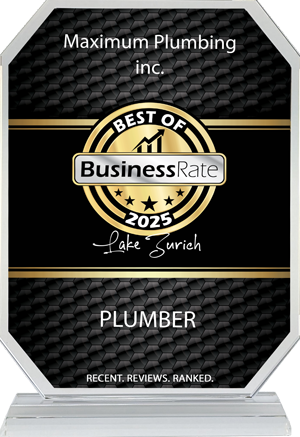 Local Plumber Lake Zurich, IL Award From BusinessRate Best of Lake Zurich Plumber Award from BusinessRate